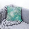 Elegant White Marble Pattern Cushion Cover Premium Comfort Reversible Pillow Cove Two In One Design for Any Room  Car Interior