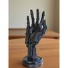 Cyberpunk Mechanical Hand Statue, 3D Printed Detailed Prop for Photography, Desktop Decor and Creative Tech Gift