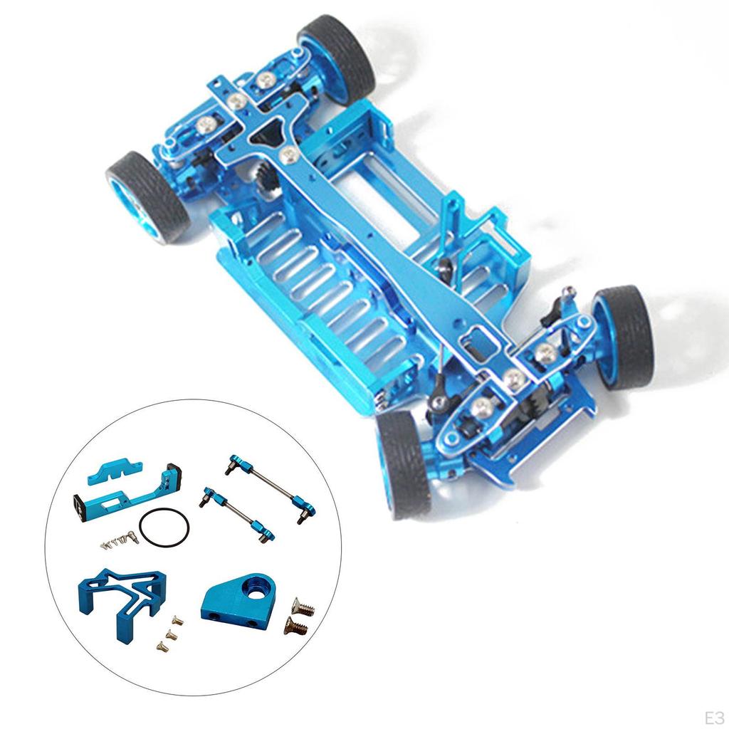 Blue Durable Metal Spare Parts 8 Q9 1:28 RC Car Repair