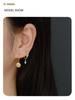 Elegant S925 Silver Turquoise Butterfly Studs & Four-Leaf Clover Earrings for Women