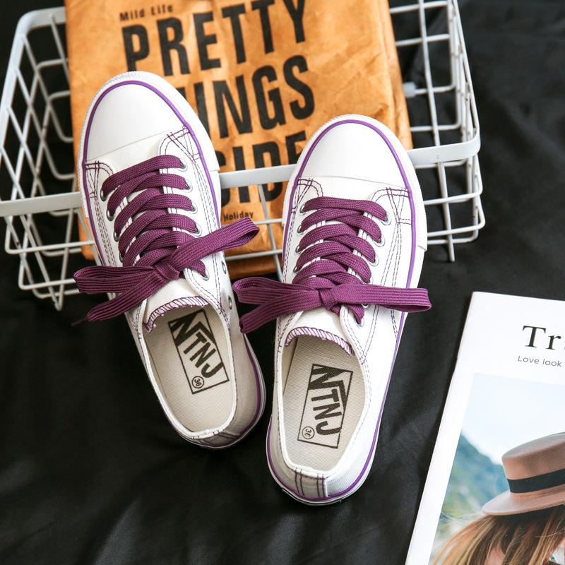 Shoes women's spring and summer new low-top canvas shoes casual trendy brand student rubber shoes board shoes
