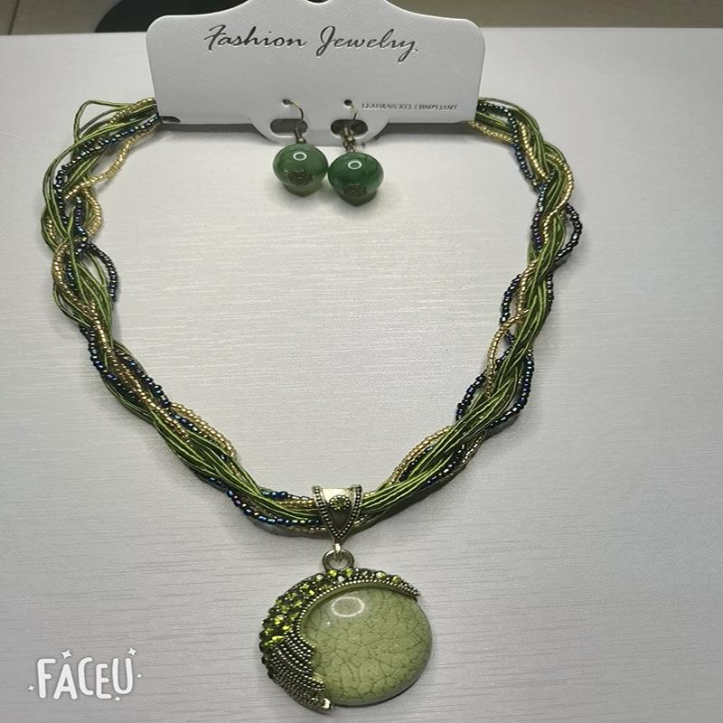 Bohemian Ethnic Style Round Hollow Clavicle Necklace - 2021 Autumn/Winter Edition