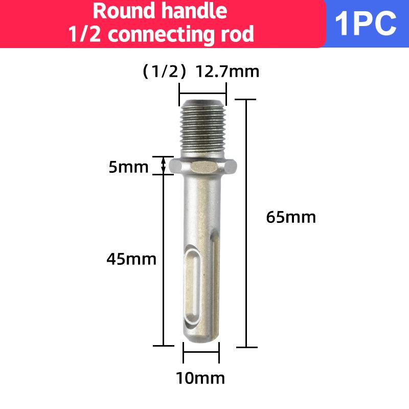Bohrfutter Schnellwechseladapter 1/2 3/8 Gewinde Schlagschrauber Umbau Sds-Plus Sechskantaufnahme Vierkant Weiblicher Adapter