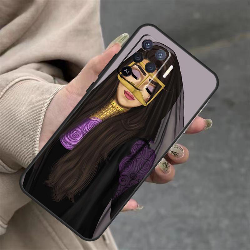 Islamic Muslim Hijabi Girls For OPPO A53S A57S A54 A74 A94 A17 A77 A58 A78 A98 A5 A9 A96 A76 A16 A52 A72 A79 A15 Case