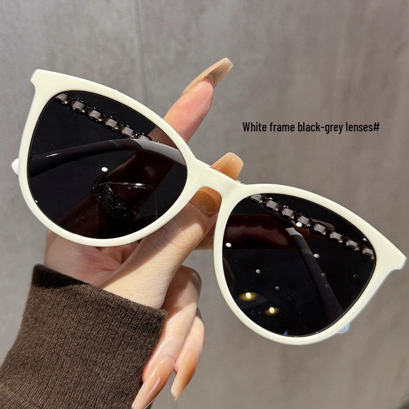 Chic 2025 Cat-Eye Sunglasses: Women's TR90 Anti-UV Polarized Fashion Shades