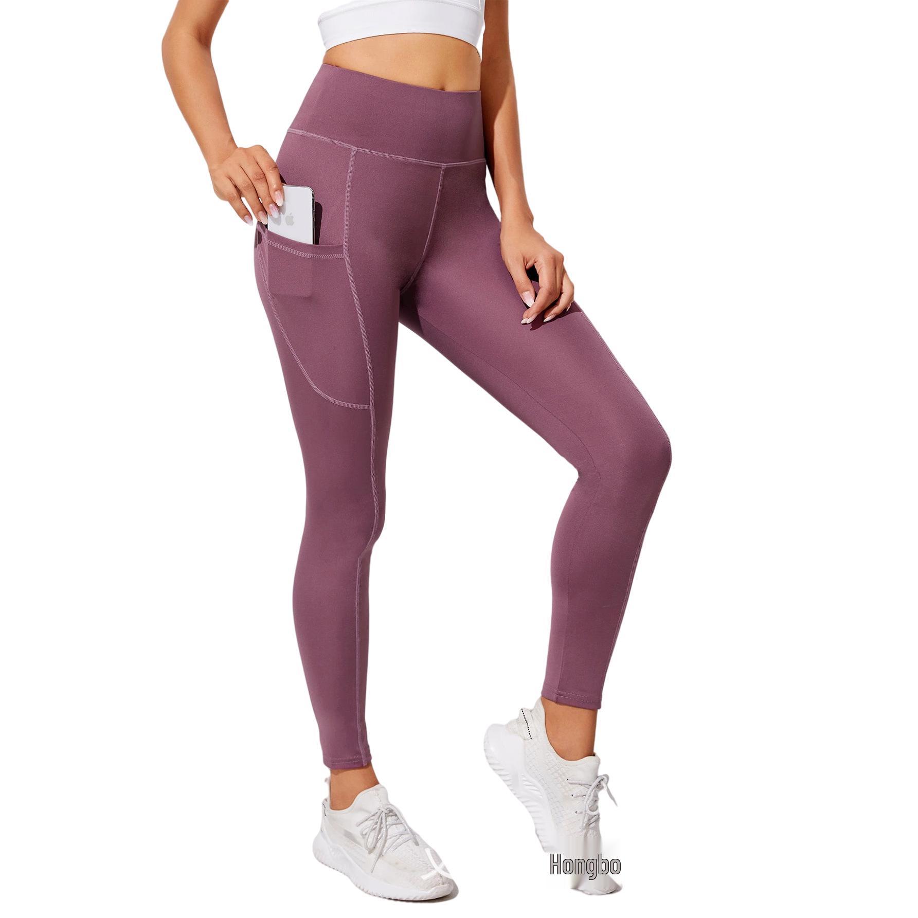 

Леггинсы для йоги с высокой талией и контролем живота для женщин - 2021, с эффектом подтяжки бедер, красочные и удобные фитнес-брюки M