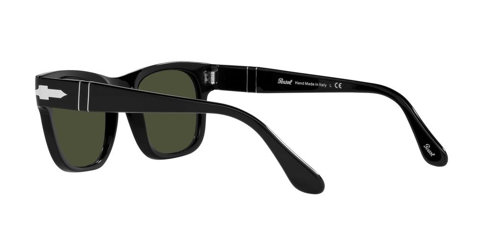 PO 3269S Unisex Sunglasses [Persol] BLACK/GREEN 52/20/145