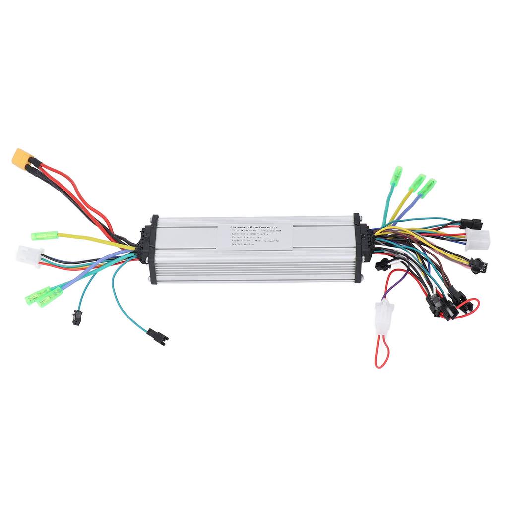 Bezuhlíkový regulátor motoru Dvojitý pohon 24V 36V 48V 250W 350W Dvojitý pohon DC bezuhlíkový regulátor rychlosti motoru pro elektrický