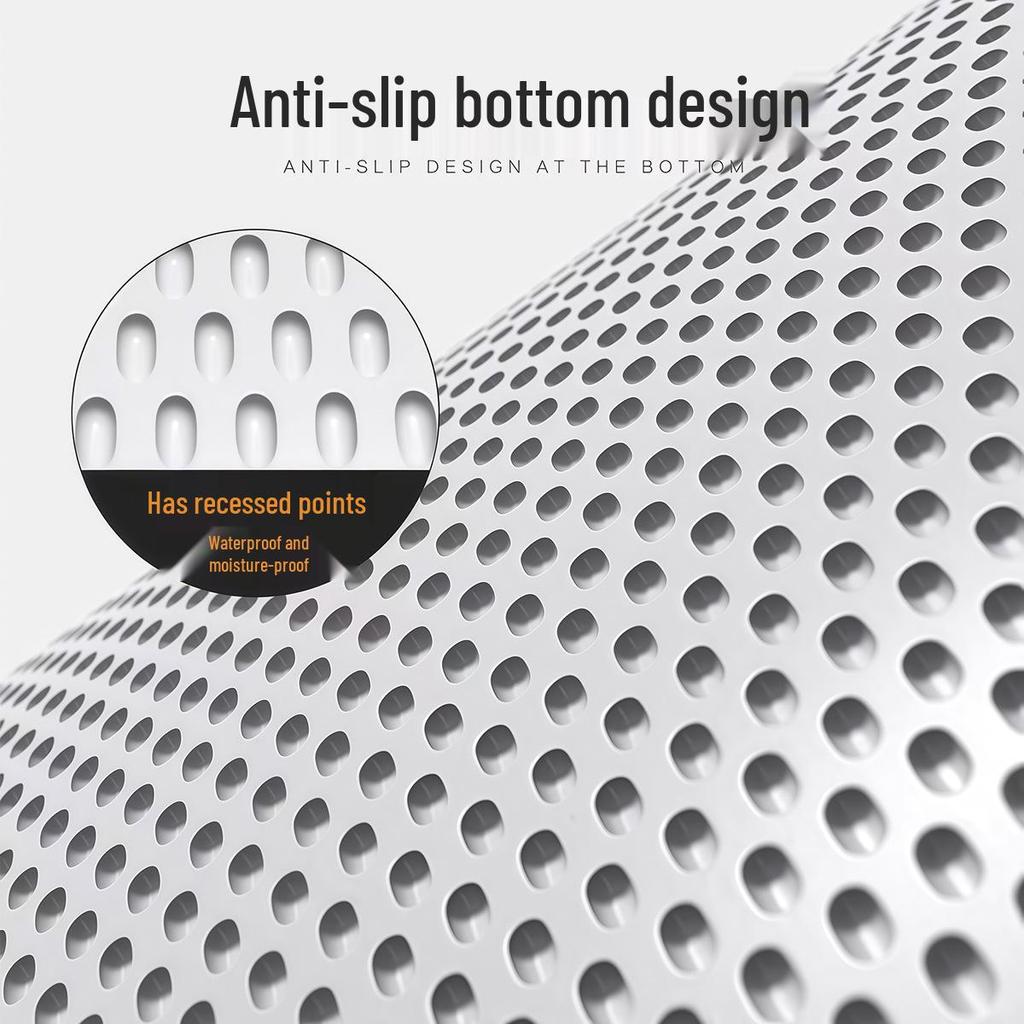 Cat Litter Mat: Anti-Tracking, Double-Layer, Leak-Proof, Large Size, Anti-Splatter.