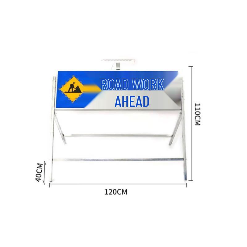 Solar LED Arrow Traffic Warning Sign
