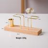 Beech Wood Vertical Tissue & Toothpick Holder for Dining Tables
