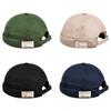 Croogo Fashion Casual Watch Sailor Round Solid Hat Hat, Cap, Hat, Hat, Color, Men's (Khaki)