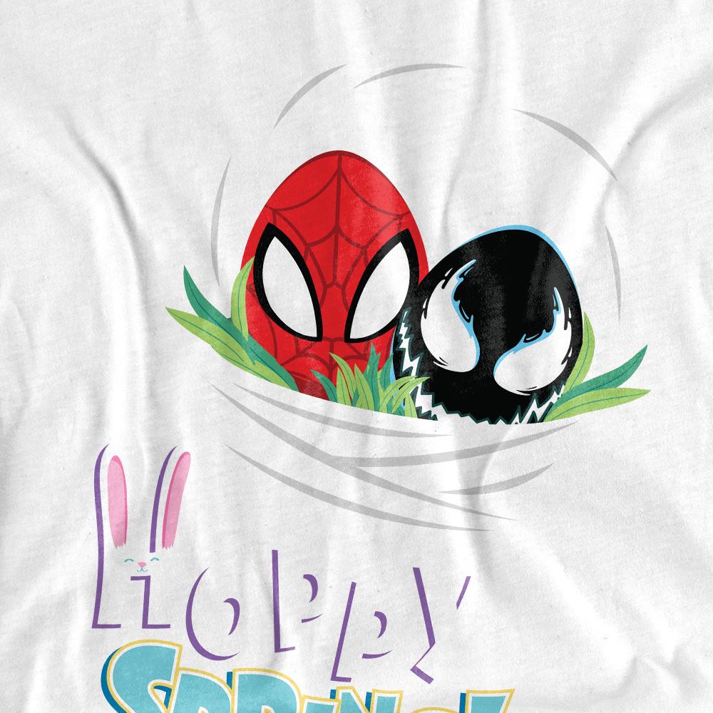 Spider-Man Unisex Adult Hoppy Spring T-Shirt
