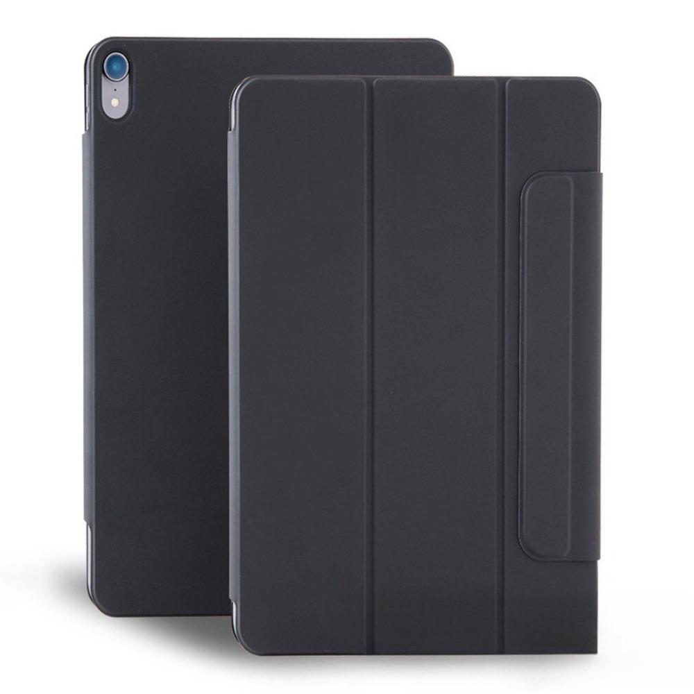 

Магнитный чехол для iPad Air 11 12.9 дюймов Mini Обложка-подставка с застежкой для Pro 11 2025 Планшет iPad mini7/6 2024/2021 чёрный