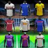 Retro Santos Manchester City Barcelona Real Madrid Sao Paulo English Football Shirt Short-sleeved Top