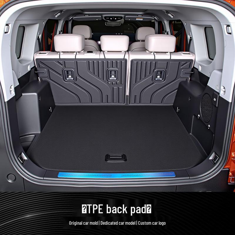 Compatible TPE Trunk Floor Mats for 26 Jetour Zongheng G700 2026 Models - Kui Xi Accessories.