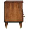 TV Stand Honey Brown 70 x 33 x 46 cm Solid Mango Wood