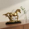 Reiter Pferd Ornament Handwerkskunst Figur Handbemalt Wohnkultur für Wohnzimmer,