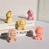 1pc Cute Lion Silicone Candle Mold Handmade 3D Sitting Lion King Animal Soap Paste Resin Cement Casting Mold