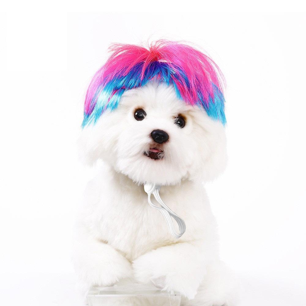 Universal Pet Wigs for Cats and Dogs - Halloween Accessories