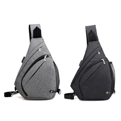 Men Women Sport Casual Sling Bags Chest Shoulder Crossbody Satchel Messenger Bag