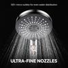 Handheld Shower Head Complete Kit with Mineral Bead Water Purifier Multi Spray Modes No Tools Needed for Softening Hard Water