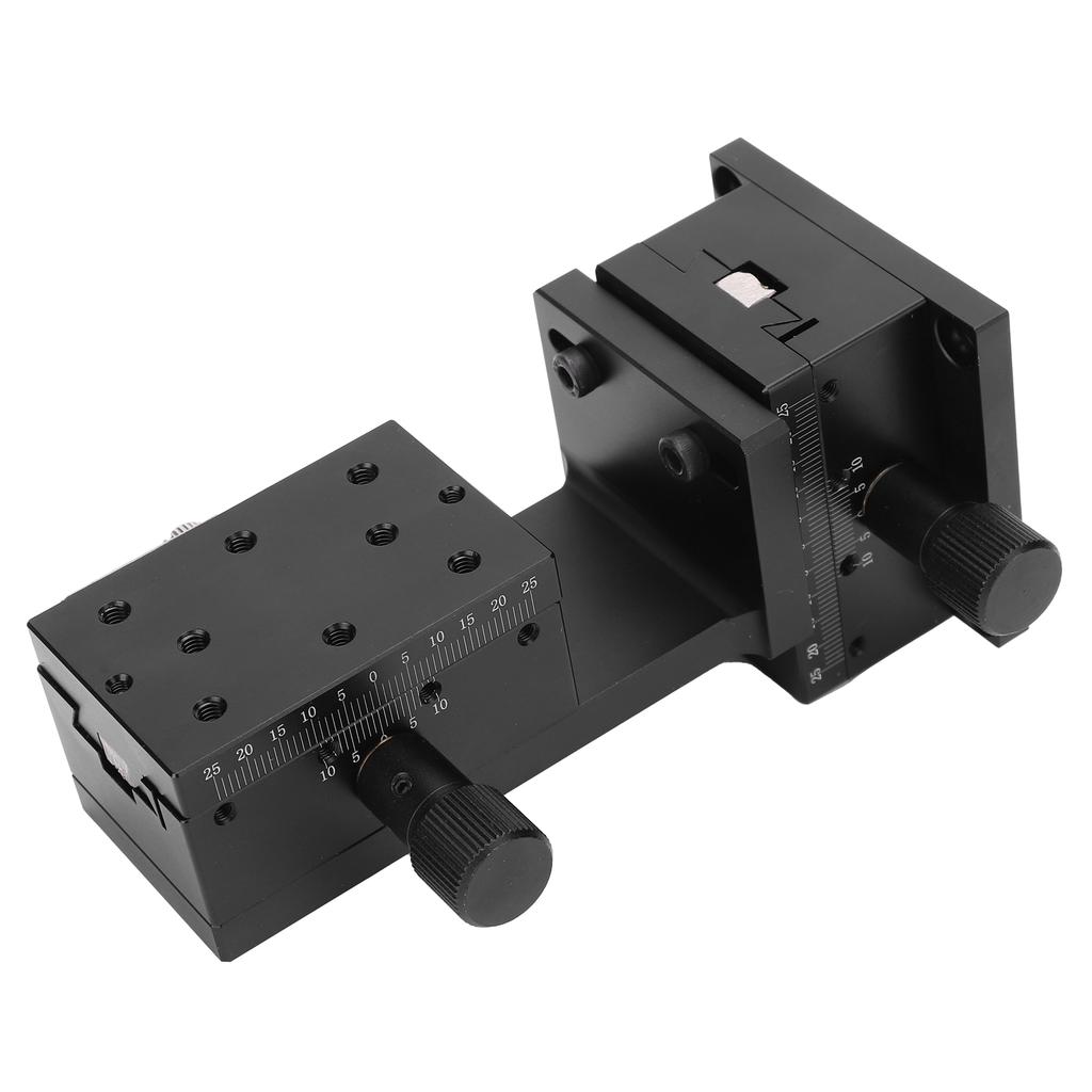 Wysoka dokładność ręcznej platformy FineTune XZ DualAxis przesuwny stół 40x60mm1.6x2.4in