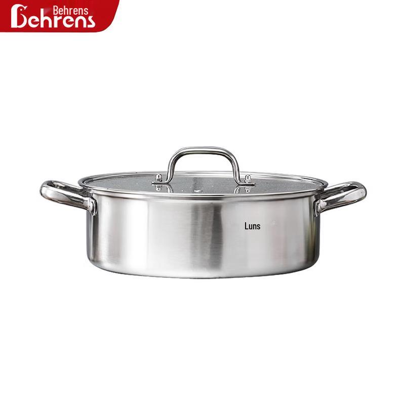 Berens 304 Stainless Steel Divided Hot Pot