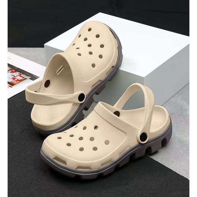 Comfortable Color Block Sports Sandals with Shock Absorption and Non-Slip Sole for Outdoor Activities