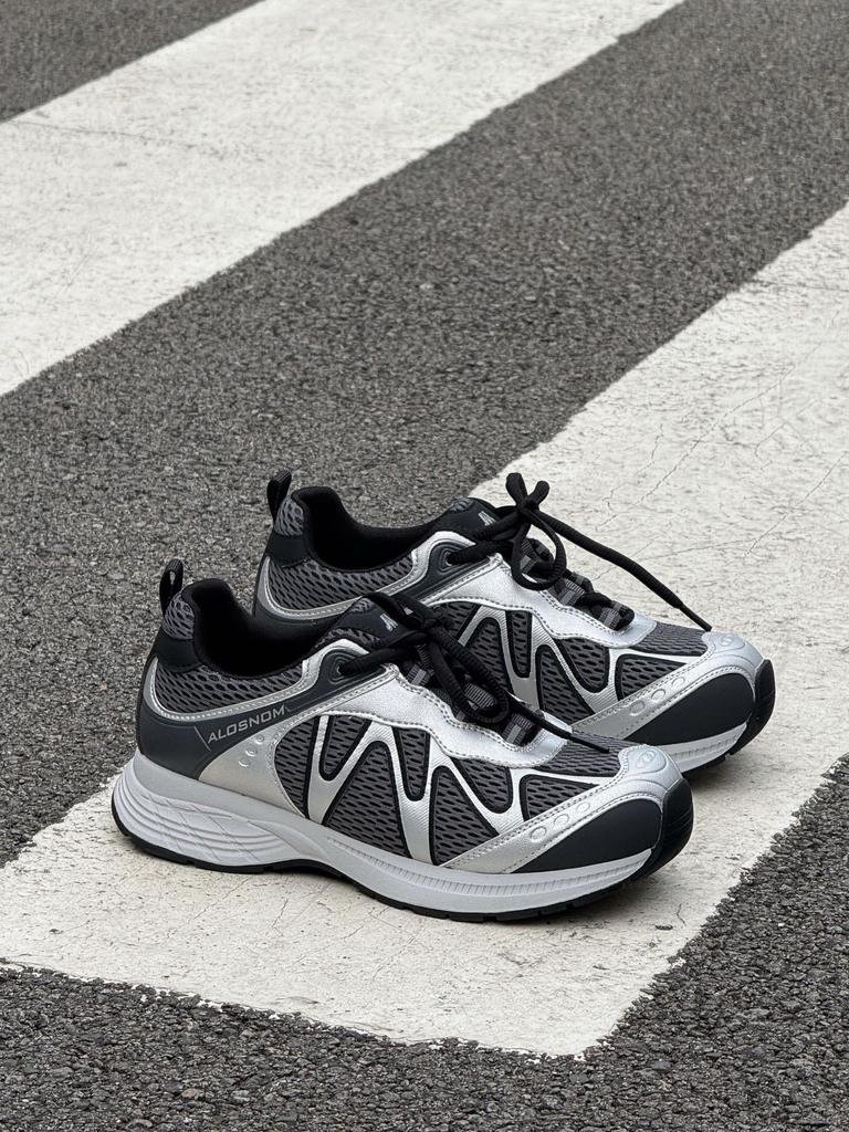 2025 Autumn New Lightweight Platform Dad Shoes Women's Outdoor Hiking Shoes Mesh Leather Casual Sports Jogging Shoes