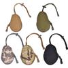 Outdoor-Kopfhörertasche Mini-Kordelzug Schlüssel-Münzbörse Taktische Militär-Lauftasche