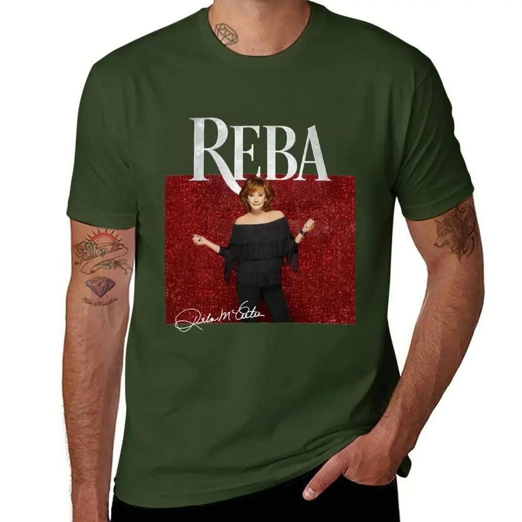 Reba Live in Concert 2022 with Signature T-Shirt tees plus sizes Men's t-shirts
