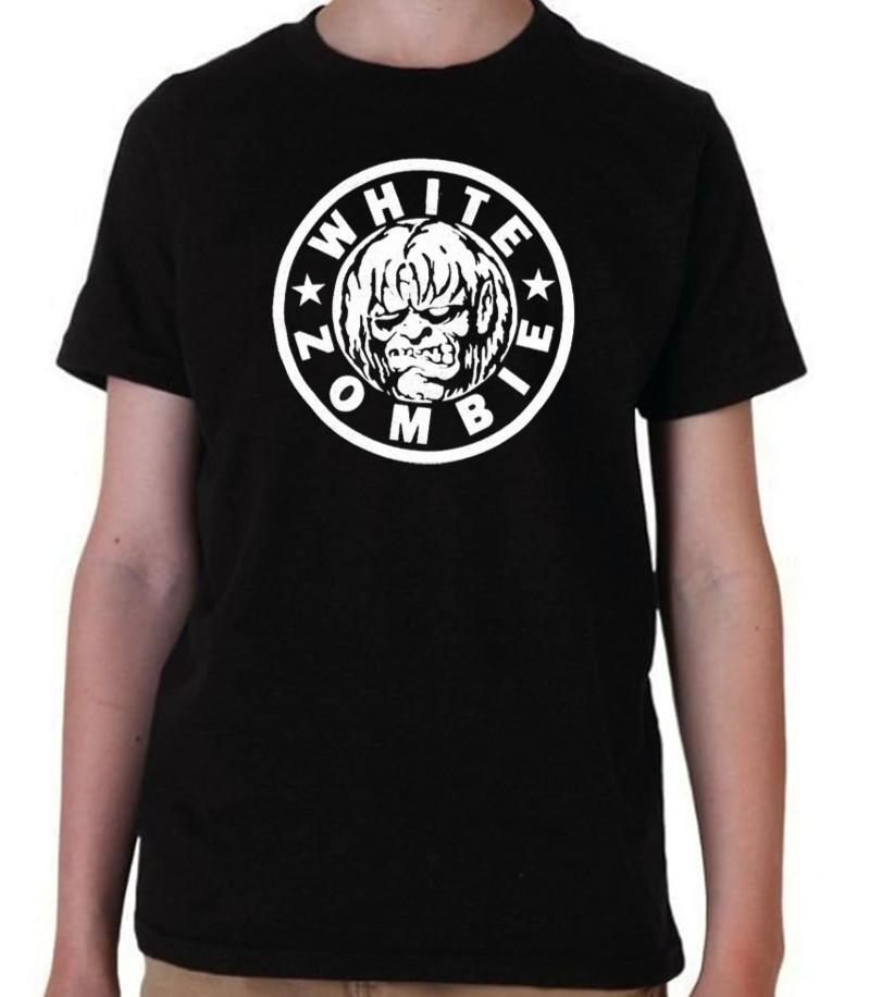 White Zombie Heavy Metal Band Youth s Black T-Shirt XXXL