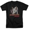 Elvis Presley - Burning Love - Adult Unisex Short Sleeve T-Shirt - Black