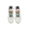 Anta Lifestyle Series Fabric Synthetic Leather Shock Absorbing Non-Slip Wear-Resistant Low-Top Casual Shoes Men Sneaker White Green 912048820-8