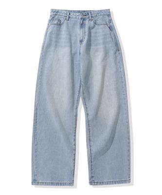 CGP Loose Straight Denim Pants_Washed Blue