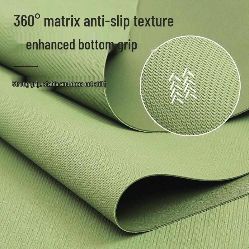 Portable 1.5mm Coconut Fiber Non-Slip Yoga Mat, Natural Rubber, PU - Ideal for Women
