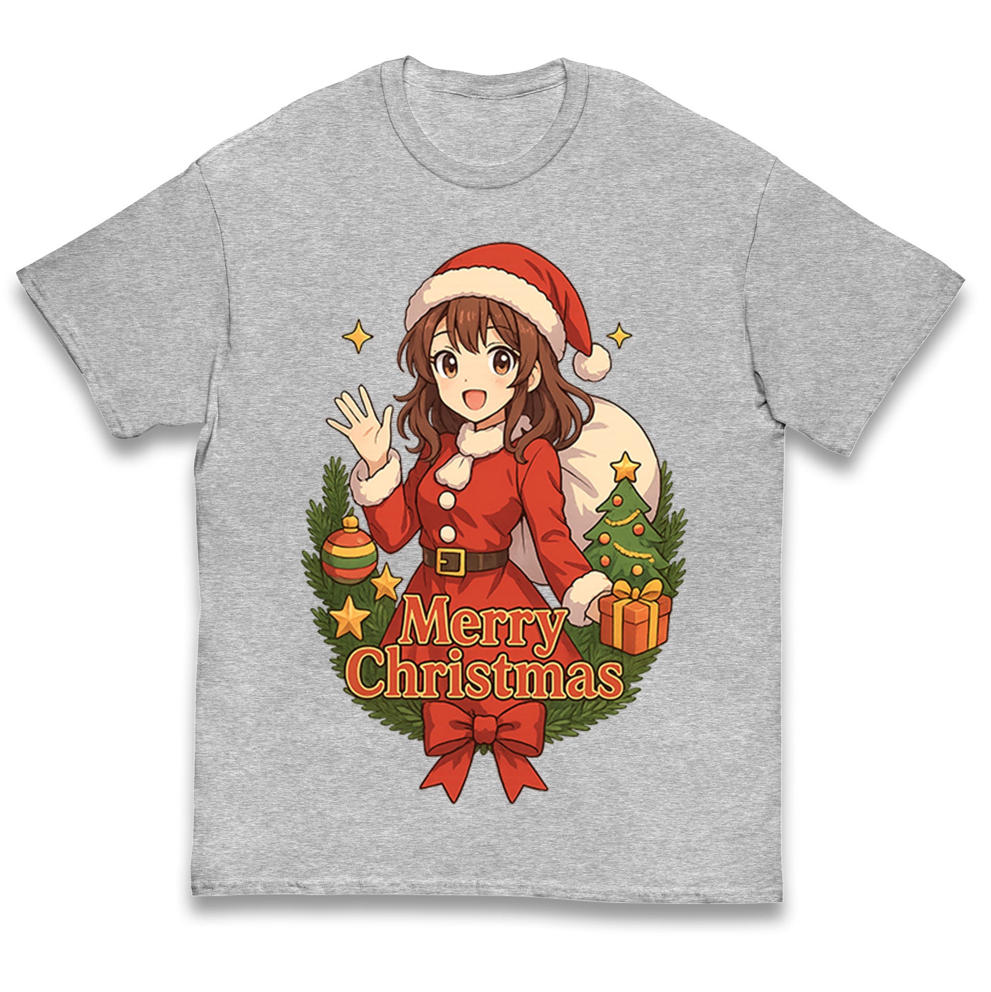Anime Christmas Kids T Shirt 100