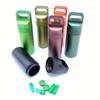 1pc Outdoor Aluminum Alloy Waterproof Container, Sealed Storage Box, Portable Pill Case, Emergency Storage Box