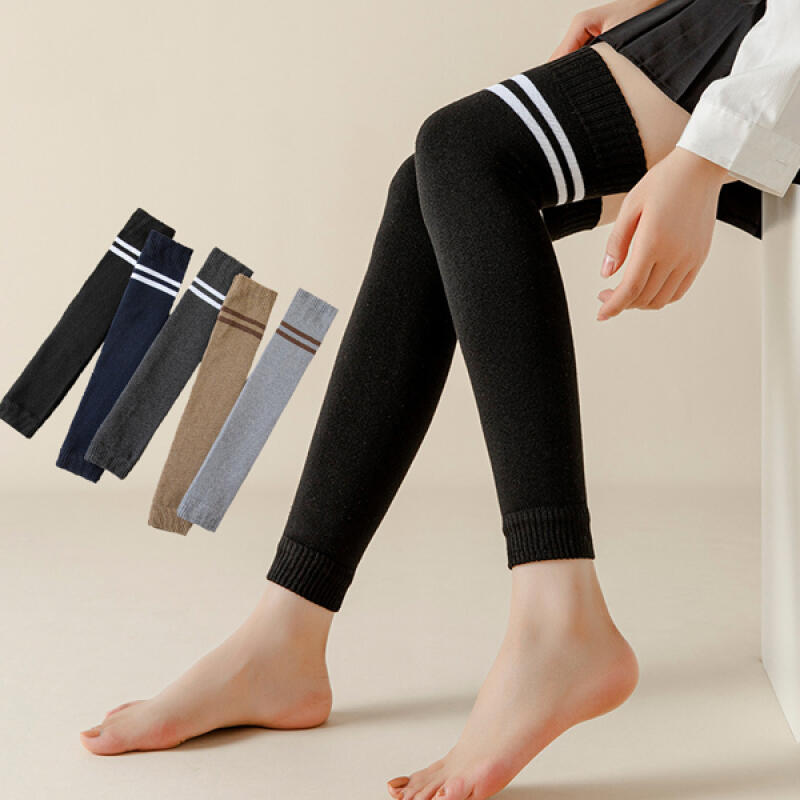

Brunch Warm Knit Calf Socks Leg Warmers Navy