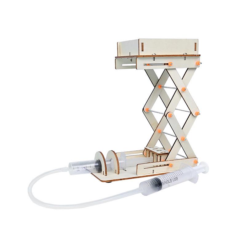 DIY Hydraulic Lifting Platform Kit for Science Experiments