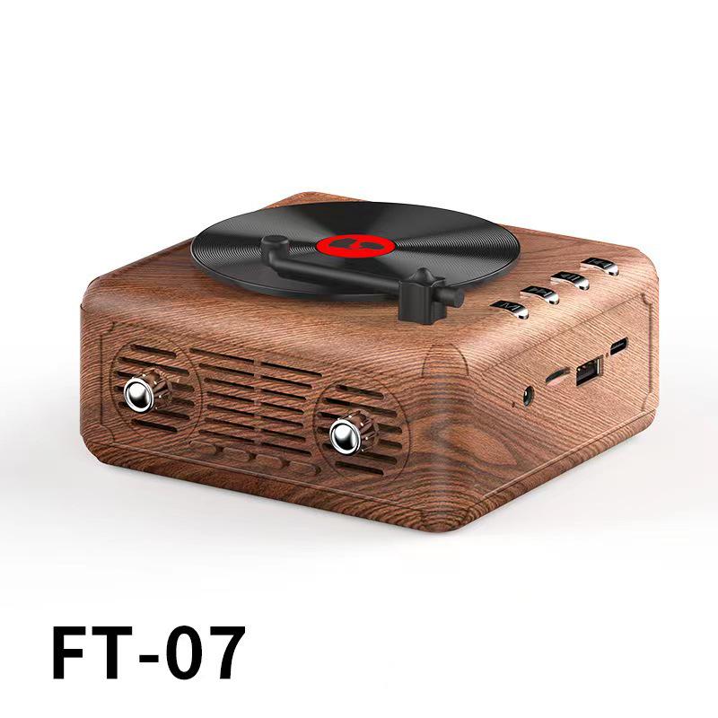 

Ретро Bluetooth Мини беспроводной проигрыватель пластинок и динамик сабвуфер