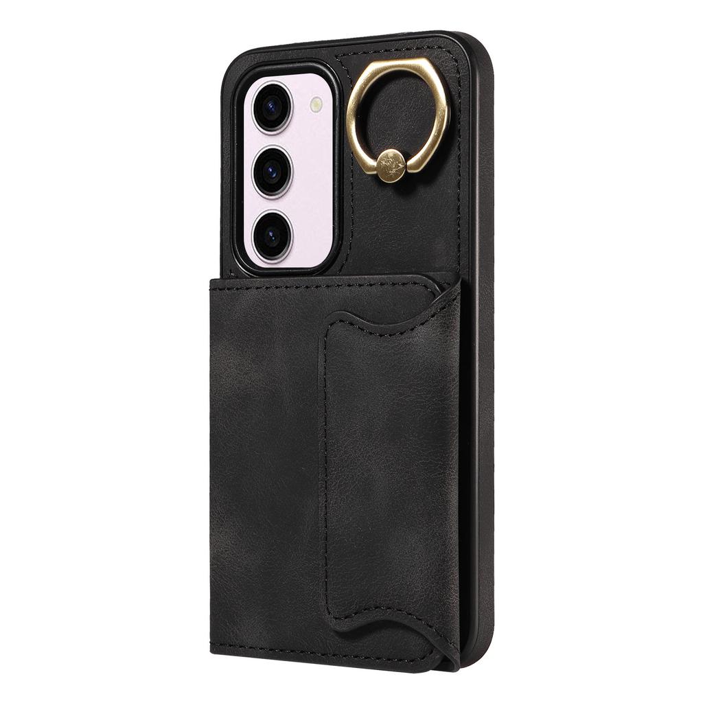 For Samsung Galaxy S23 Series.for Samsung Galaxy S23, S23+, S23 Ultra, S23 FE Ring Bracket Card Holder Slots Cover Phone Case