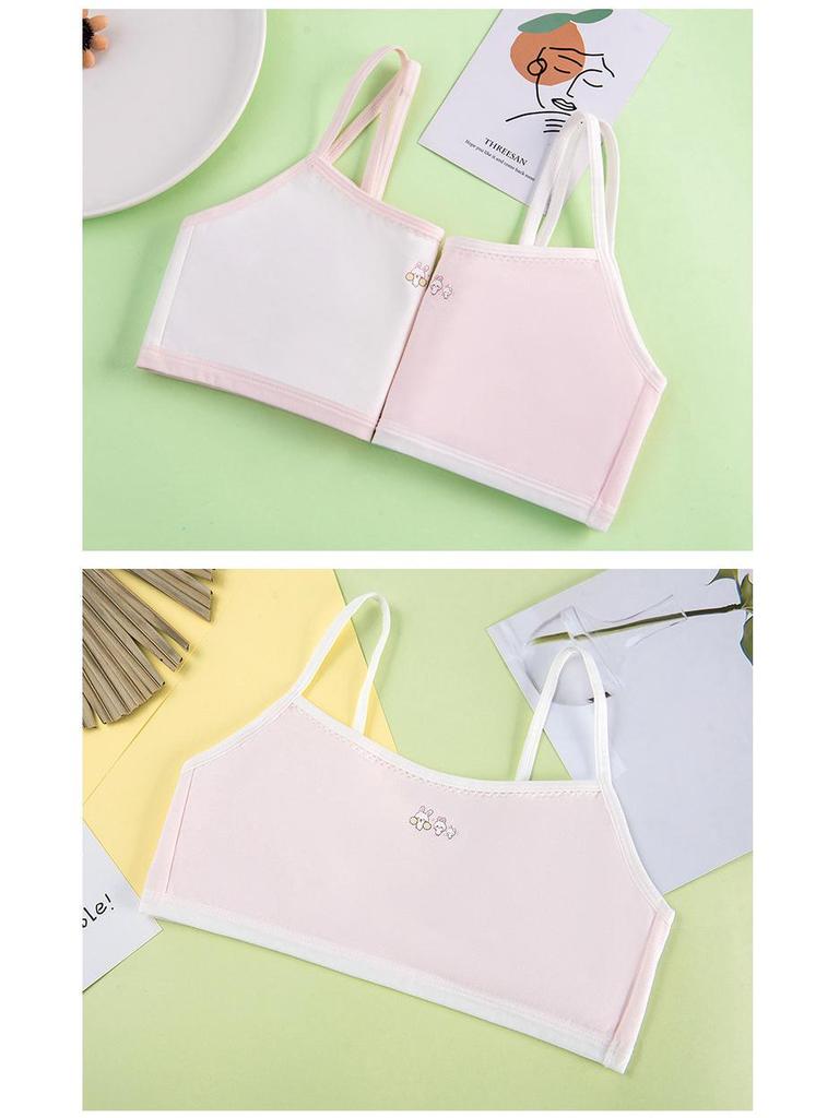 Stage One Pure Cotton Class A Bra Development Girl's Vest for Puberty
