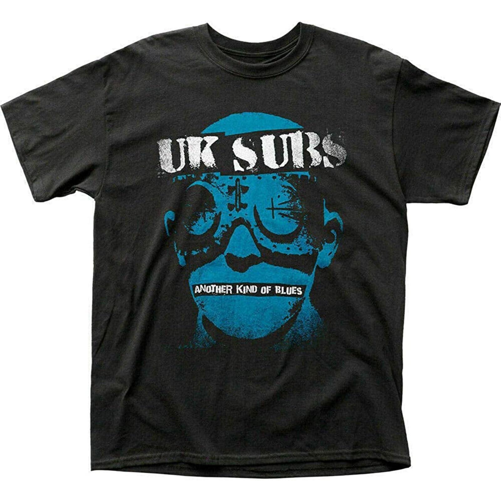 UK Subs Another Kind of Blues Black Cotton S-5XL T-shirt CL202 S