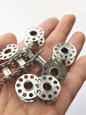 12/24PCS Stainless Steel Sewing Machine Bobbins - Durable Metal Construction for Brother Sewing Machine, Essential Sewing Craft