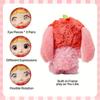Non-Toxic Official Genuine Nommi-Interesting Fruit Series Cute Cartoon Bear-Style Fruitplush Toys Collectible Forhalloween Christmas
