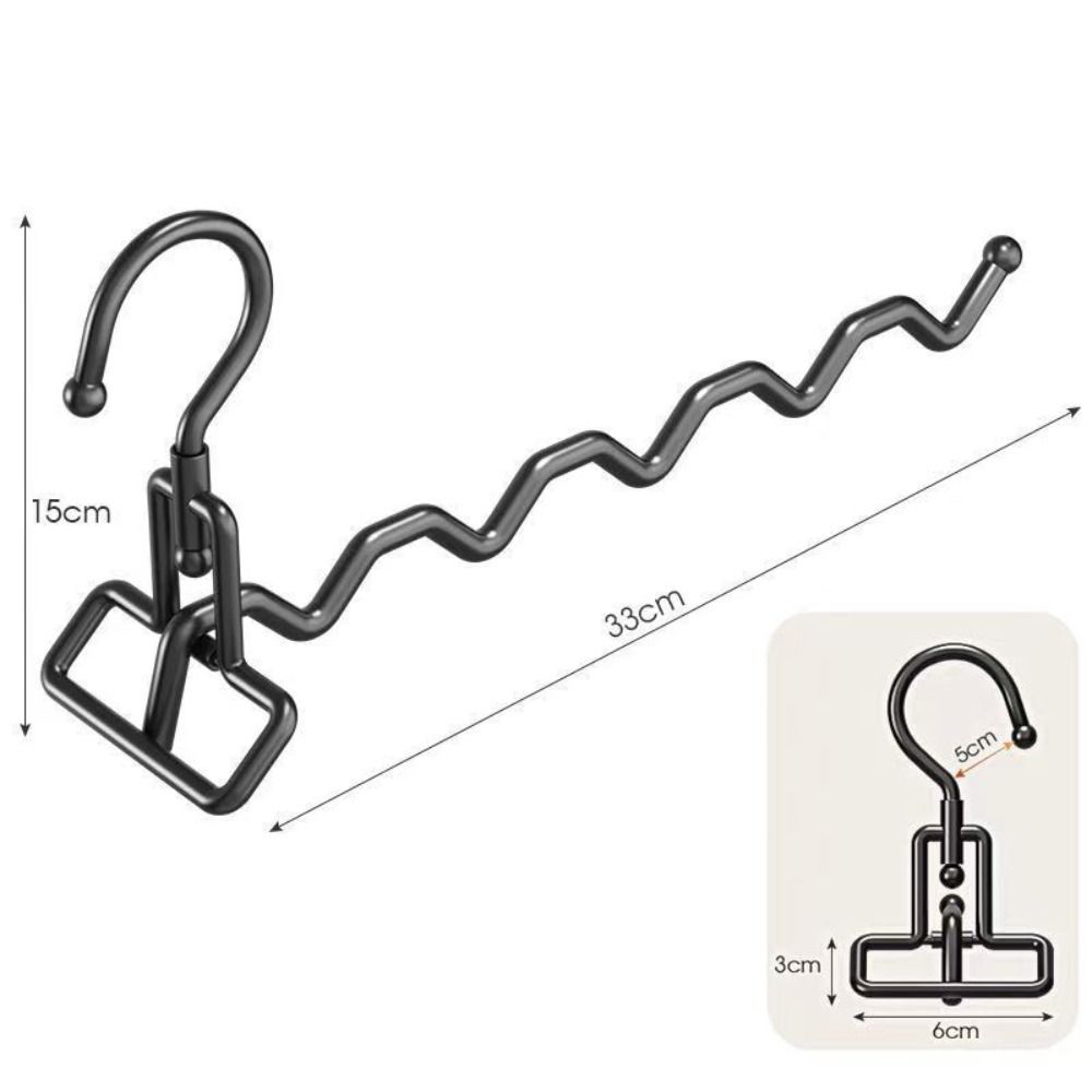 Single Pole Stainless Steel Coat Hanger Portable Simple Clotheshorse Folding Clothes Hanger