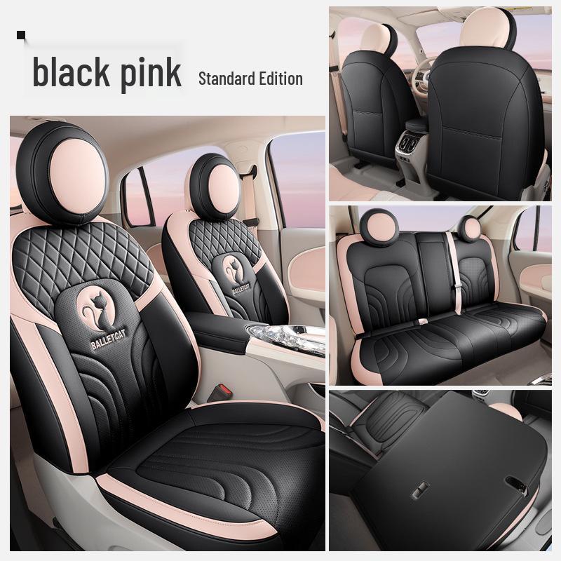 ZFL Leather Sports Seat Cushion for Great Wall ORA Ballet Cat - All-Season Car Seat Cover