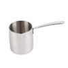 Butter Warmer Pot Quick Heat Conduction Three Layers Stainless Steel Butter Warmer with Accurate